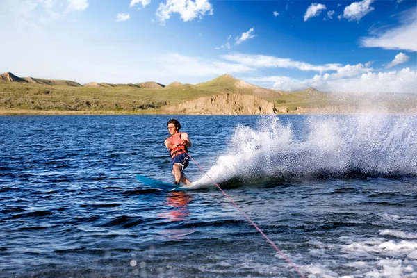 水上スキー — ストック写真