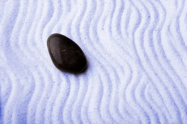 Zen de areia azul — Fotografia de Stock