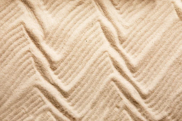 Ζιγκ ζαγκ άμμο — Φωτογραφία Αρχείου