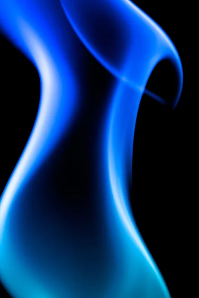 Blaue Flamme — Stockfoto