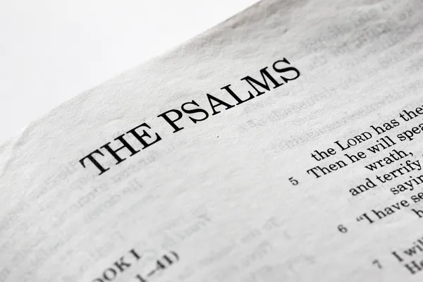 Os Salmos — Fotografia de Stock