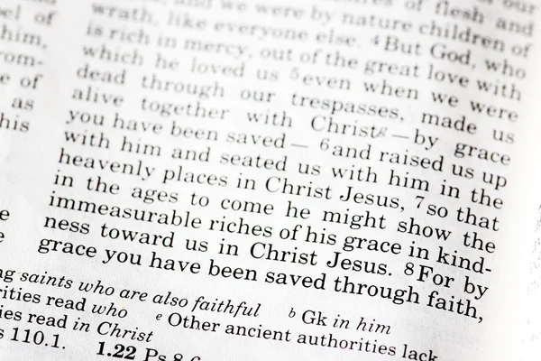 Ephesians 2:8 — Stock Photo, Image