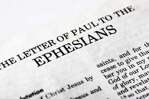 Book of Ephesians — Stock Photo, Image