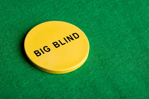 Grote blind chip — Stockfoto