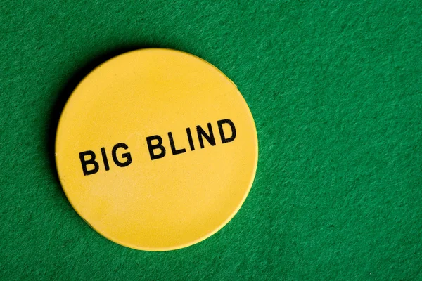 Duży blind chip — Zdjęcie stockowe