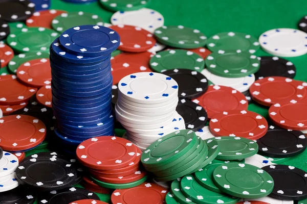 Casino Chip Background — Stock Photo, Image