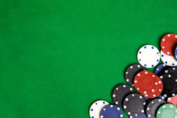 Casino Chip Hintergrund — Stockfoto