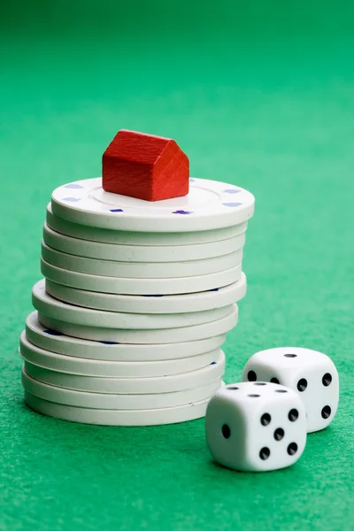 Risco real Gamble — Fotografia de Stock