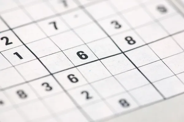 Sudoku bakgrund — Stockfoto