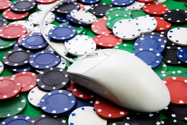 网上赌博 — 图库照片