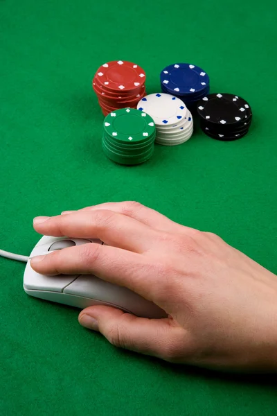 Online-Glücksspiel — Stockfoto