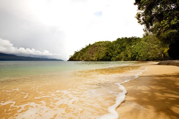 Tropical praia privada — Fotografia de Stock
