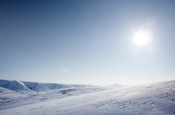 Winter-Schnee-Wildnis — Stockfoto