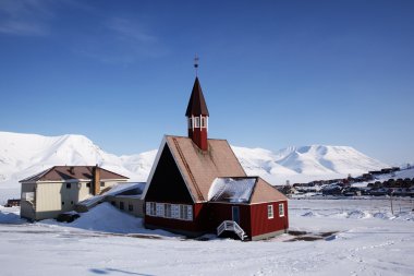 Longyearbyen Church clipart