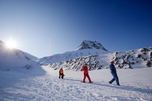 Horské trek — Stock fotografie