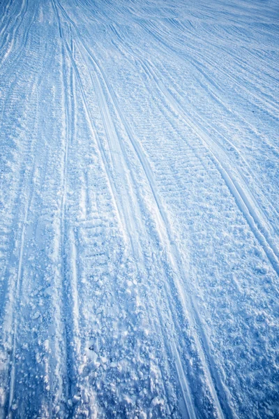 Snowmobile Track Texture — Stock Photo, Image