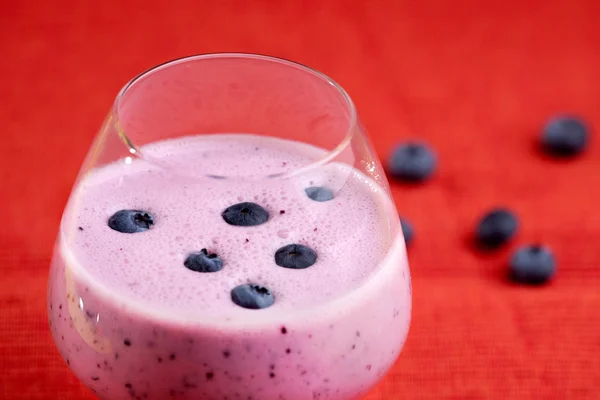 蓝莓饮料 — 图库照片