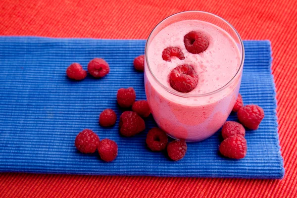 Raspberry Smoothie — Stock Photo, Image