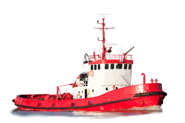 Isoliertes Schlepperboot — Stockfoto