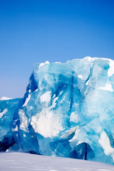 Detalhe da geleira — Fotografia de Stock