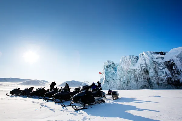 氷河ツアー — ストック写真