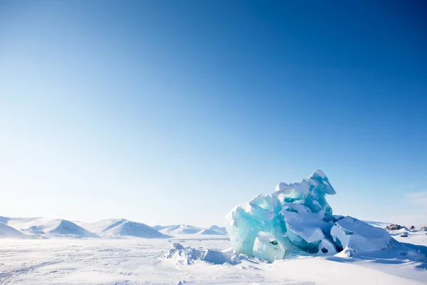 冰川景观 — 图库照片