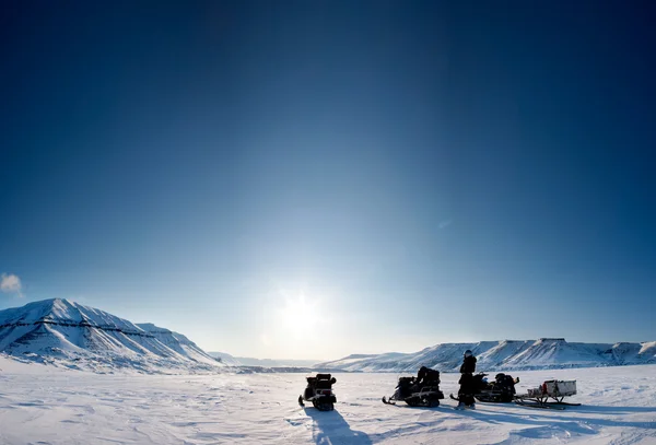 Kuzey kış landsacpe — Stok fotoğraf