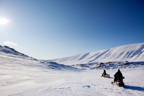 Zima w północnej landsacpe — Zdjęcie stockowe