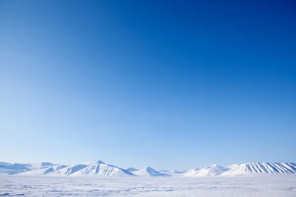 Svalbard landschap — Stockfoto