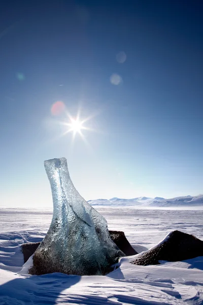 Ledovcová krajina — Stock fotografie