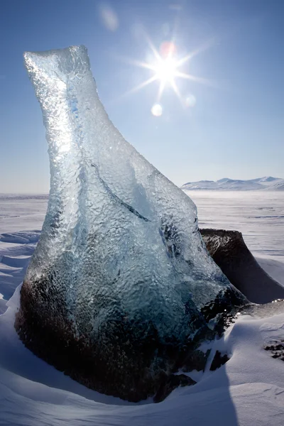 Gelo de geleira — Fotografia de Stock