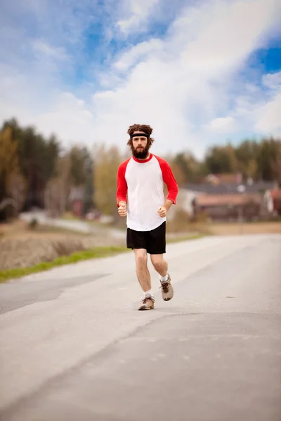 Jogging man — Stockfoto