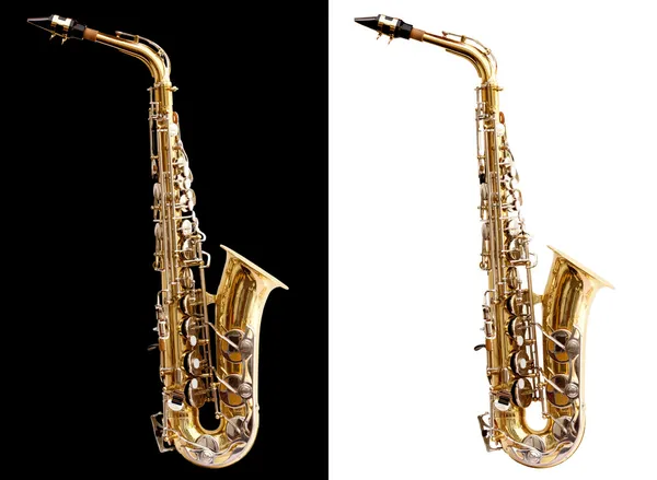 Saksofon — Zdjęcie stockowe