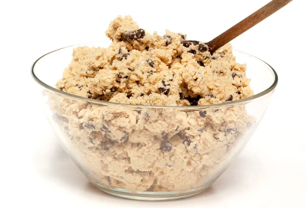 Cookie tésztát tál — Stock Fotó