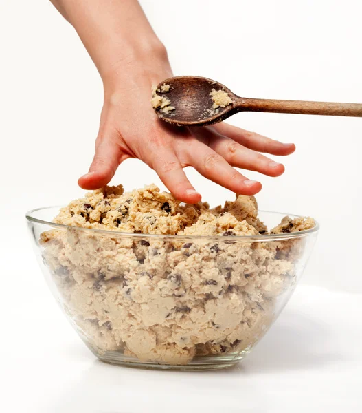 Cookie tésztát snack — Stock Fotó