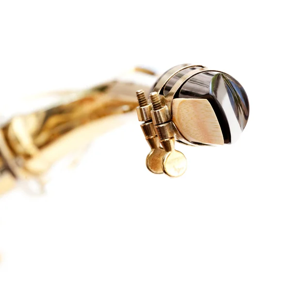 Саксофонский мундштук — стоковое фото