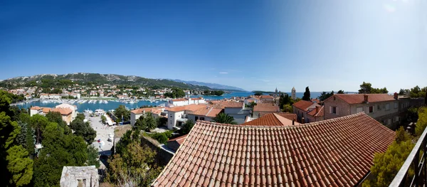 Rab Croácia Panorama — Fotografia de Stock