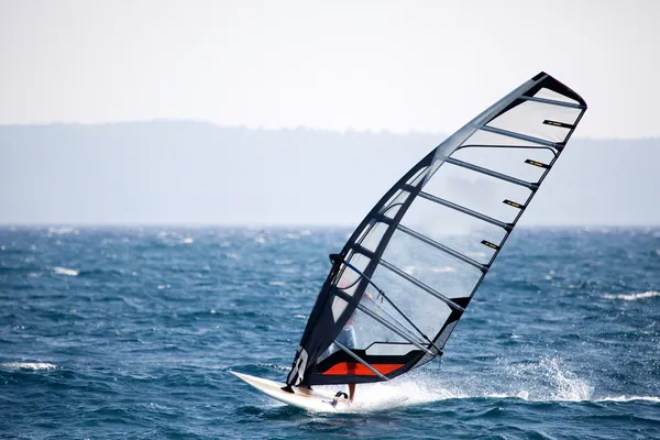 Surfování po větru — Stock fotografie