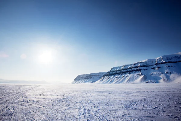Svalbard Paisaje Imagen de stock