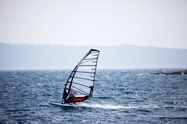 Wind Surfing Stock Photo