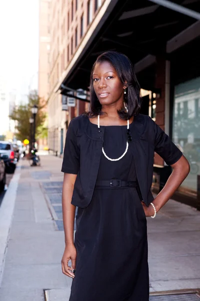 Afro-Amerikaanse zakenvrouw — Stockfoto