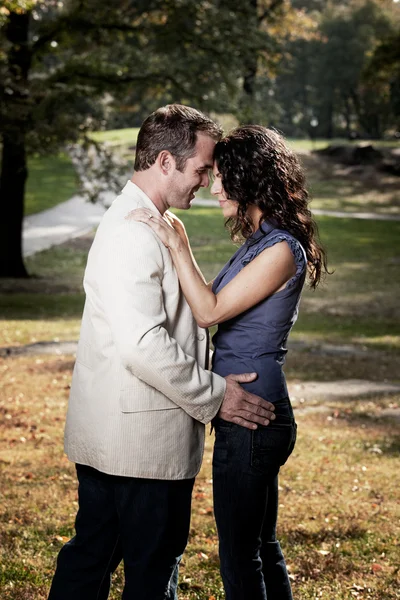 Fechar Retrato de casal — Fotografia de Stock