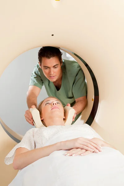 Patient in CT Scan — Stock Photo, Image
