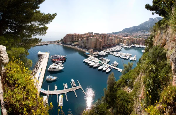 Monaco, monte carlo landskap — Stockfoto