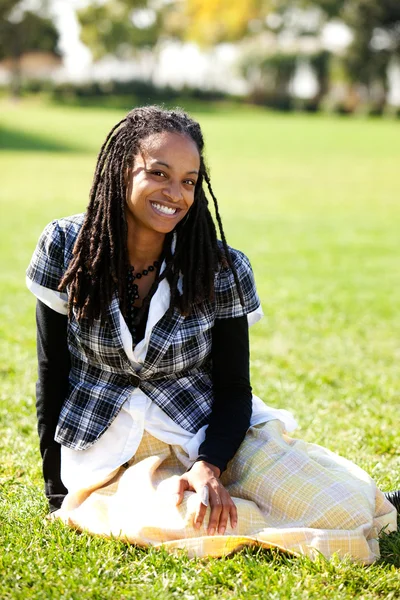 African American Student — Stock Photo, Image