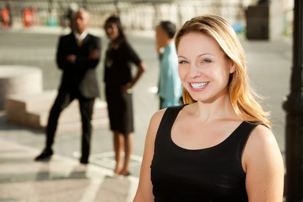 Attractive Business Woman Stock Photo