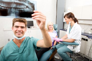 Dentist Teeth X-Ray clipart
