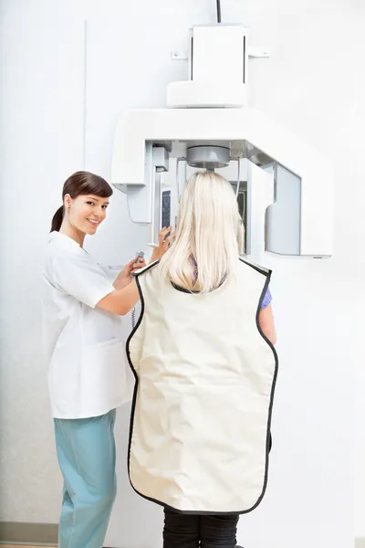 Стоматологический рентген — стоковое фото