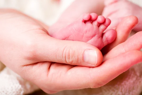 Newborn Baby Foot — Stock Photo, Image