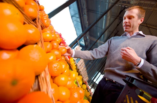 Tienda de comestibles Orange —  Fotos de Stock